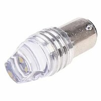 Лампа T25/5 9smd 3D 5морг и горит Белый 2-х контакт