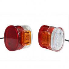 Диодный элемент резинового фонаря LED ФГ-40 (овал) Schmitz