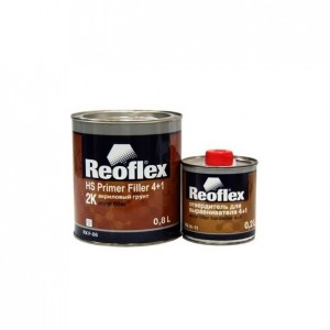 Грунт акрил черн 0,8л 2К 4+1 Reoflex