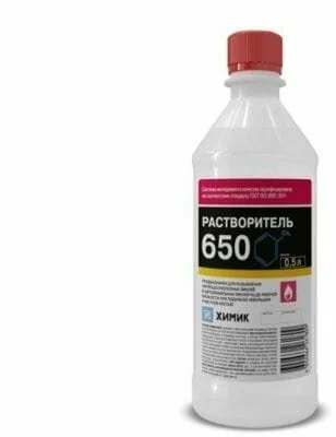 Растворитель 650 Химиндустрия 0,85л