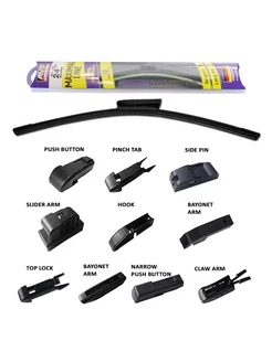 Щётка стеклоочистителя бескар. 600мм AVS