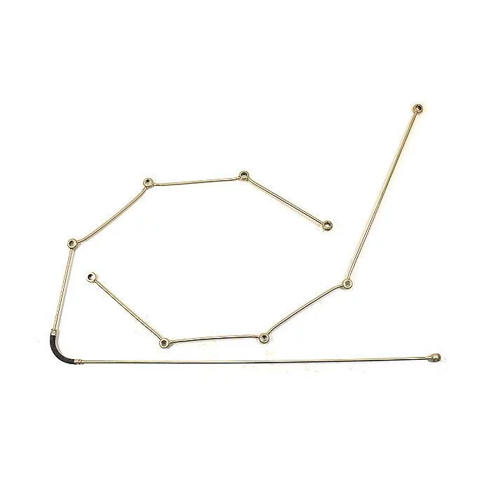 Трубки обратки ЕВРО-3 к-т цельномет со шлангом