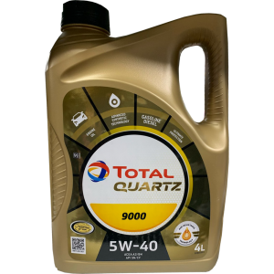 Масло TOTAL Quartz 9000 5W40 синт. A3/B4, SN/CF 4л