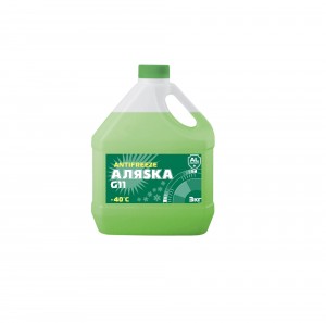 Антифриз Аляска 40 зеленый 3л
