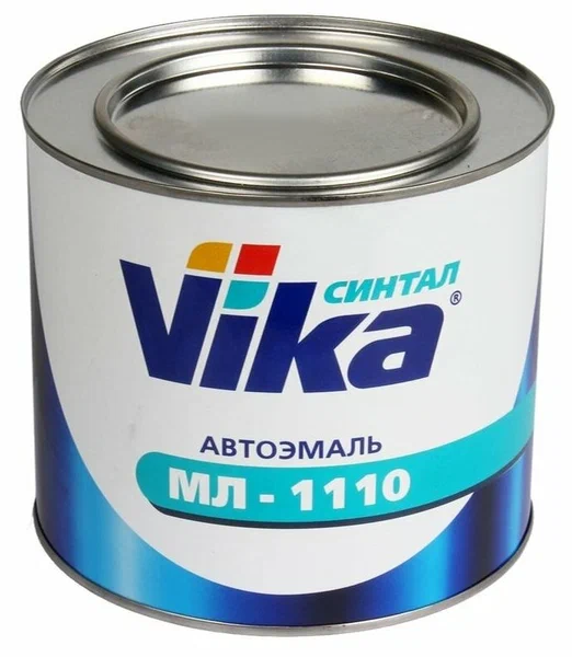 Краска Vika МЛ-1110 1115 Синяя 2кг(банка)