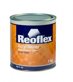 Грунт акрил серый 1кг 1К Reoflex