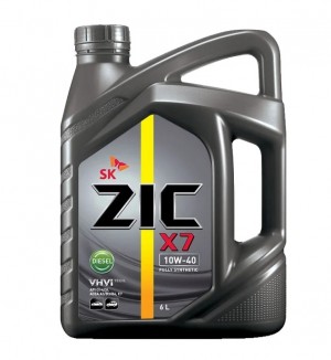 Масло ZIC X7 Diesel 10W40 4л.