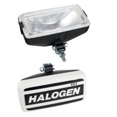 Галогенка прямоугольн белая Halogen ХРОМ