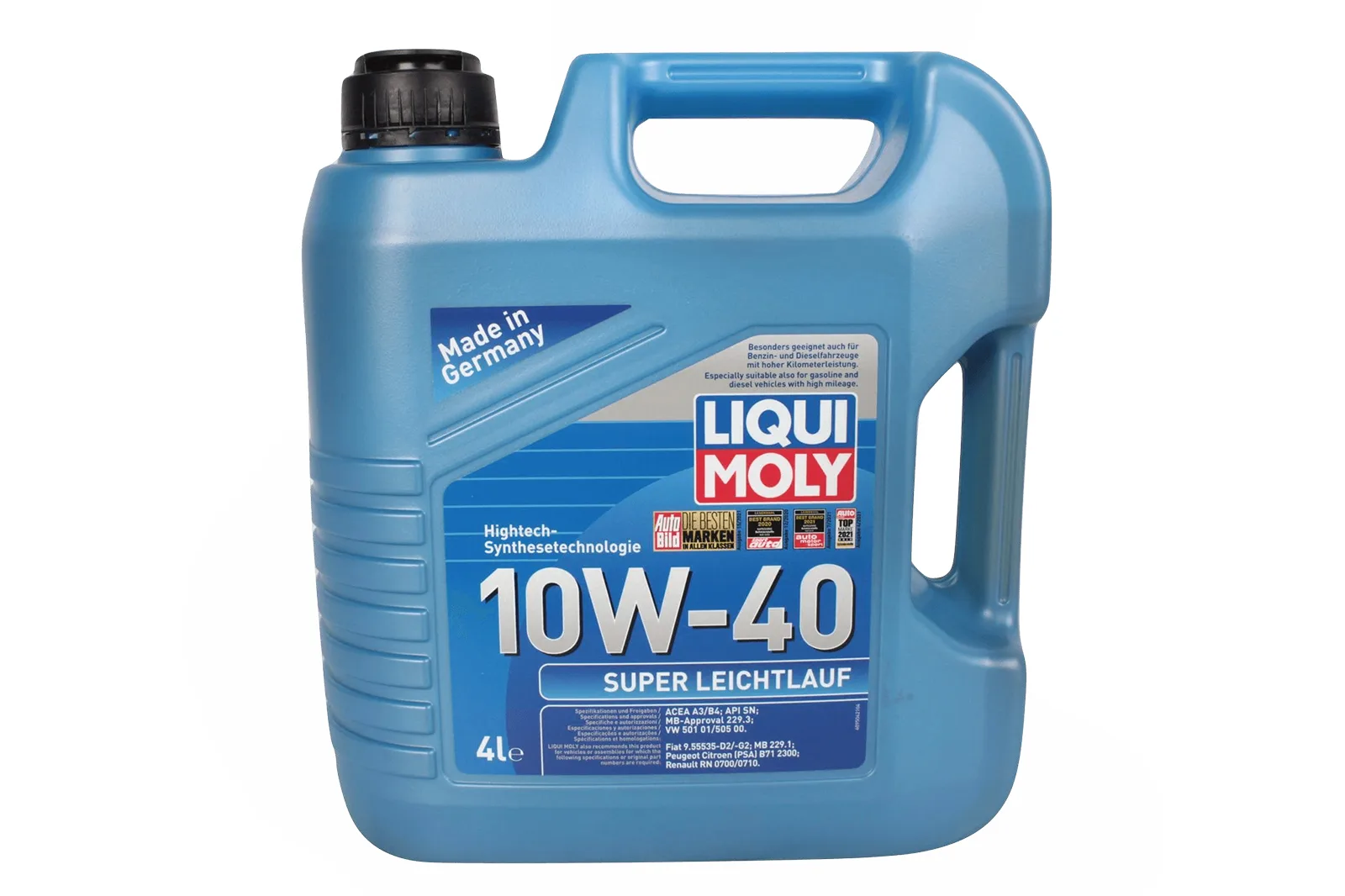 Масло 10W40 4л LIQUI MOLY SUPER