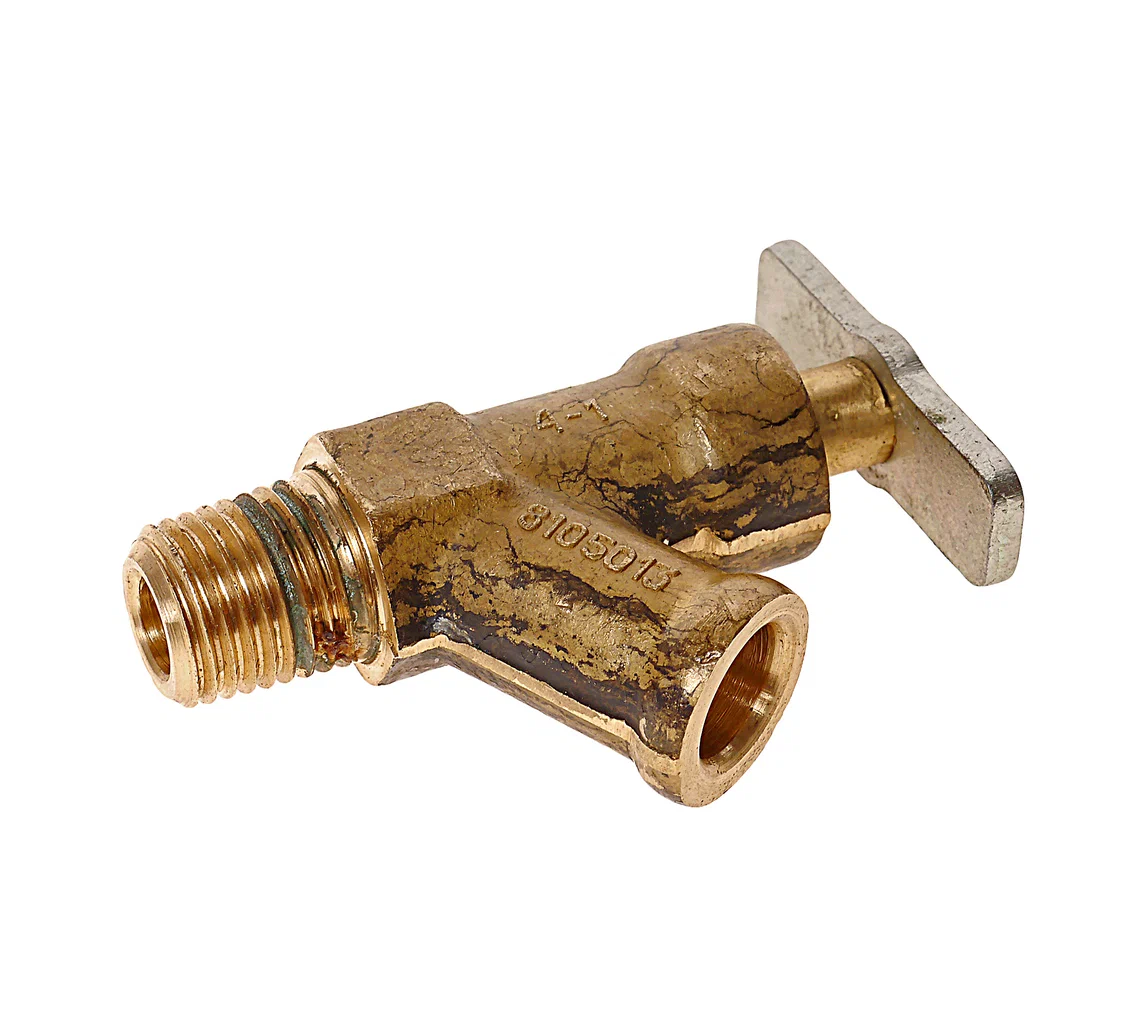 Кран радиатора латунь