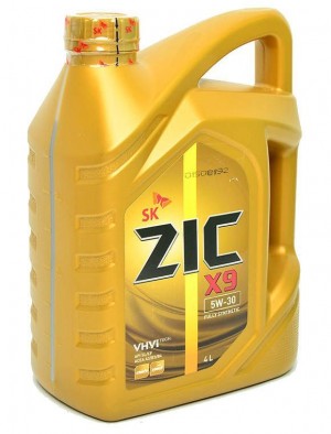 Масло ZIC X9 5W30 4л.