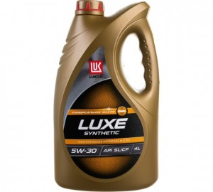 Масло Лукойл Люкс 5W30 4л. СИНТ