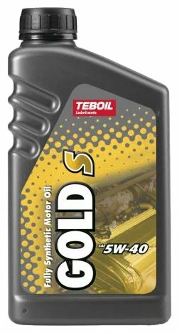 Моторное масло TEBOIL GOLD 5W40 1л