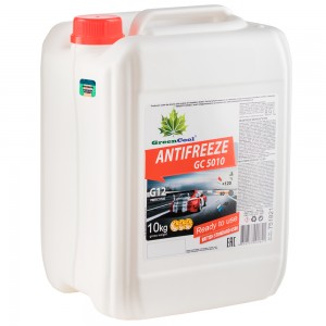 Антифриз GREENCOOL, GC5010, красный, 10кг