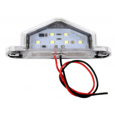 Фонарь освещения номера LED ХРОМ 6LED ДОМИК 12-24