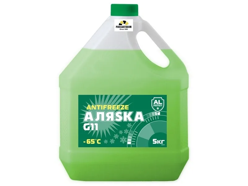 Антифриз Аляска 40 зеленый 5л