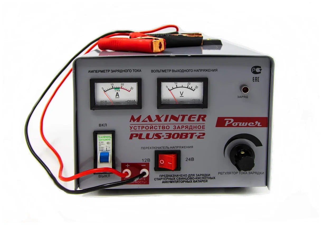 Зарядное устройство Maxinter 30 ВТ-2 (12V24V30A)