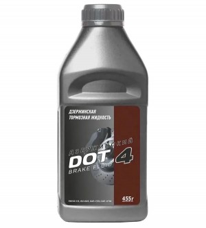 Жидкость тормозная Дзержинский DOT-4, 455гр,
