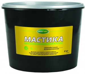 Мастика резино-битумная OIL RIGHT 2кг