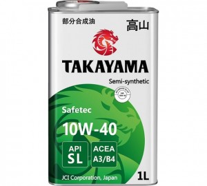 Масло TAKAYAMA Safetec 10W40 1л.