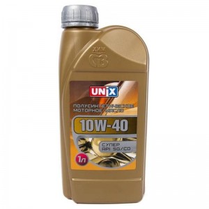 Масло моторное UNIX 10W40 SG/CD п/с 1л