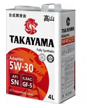 Масло TAKAYAMA Adaptec 5W30 4л.
