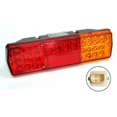 Фонарь задний К-З LED 130 с разъемом левый