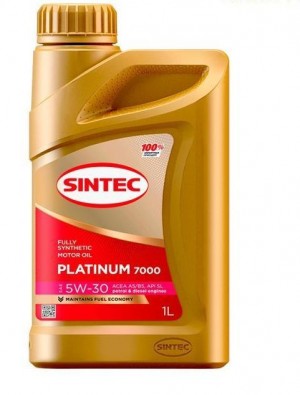 Масло моторное 5W30 SINTEC PLATINUM 7000 1л