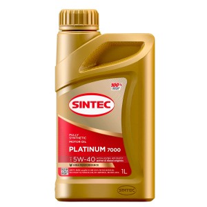 Масло моторное 5W40 SINTEC PLATINUM 7000 1л