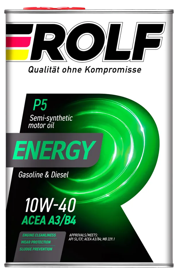 Масло моторное ROLF Energy 10W40 4л