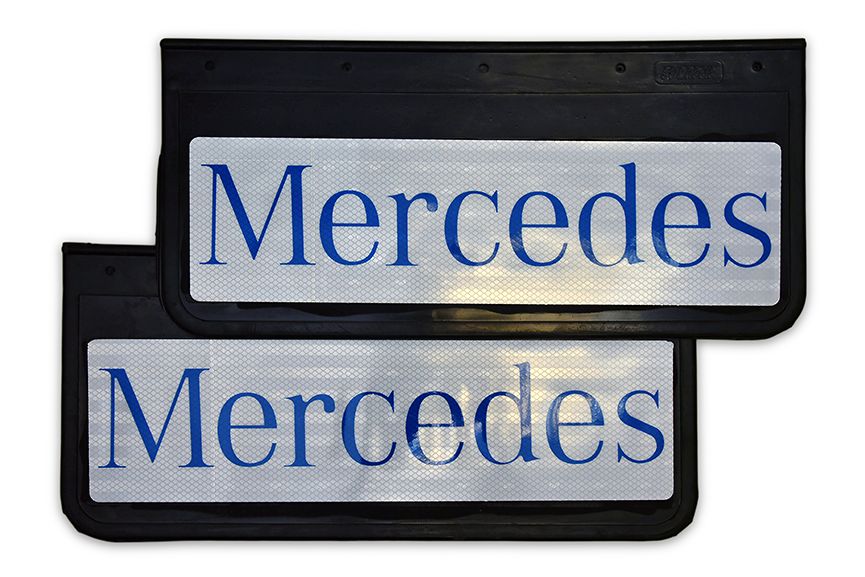 Брызговик 60*40 Mercedes светоотр,пара