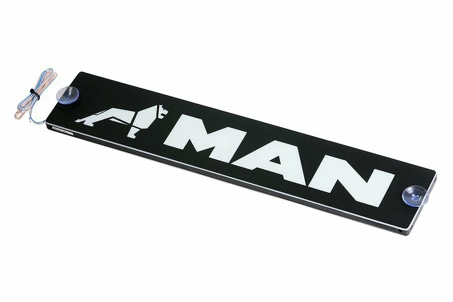 Табличка светящаяся MAN 24V