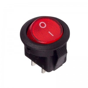 Кнопка кругл бол. 2режим 12V