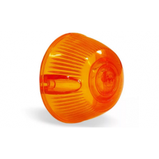 Стекло повторителя желтое (круглое)