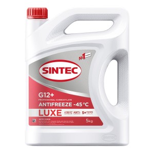Антифриз SINTEC-40 G12+ LUX красный 5кг