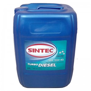 Масло моторное SINTEC TURBO DIESEL 10W40 20л