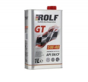 Масло моторное ROLF 5W40 GT API SN/CF 1л