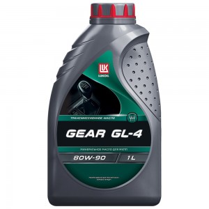 Масло трансмис Лукойл GEAR GL-4 80W90 1л