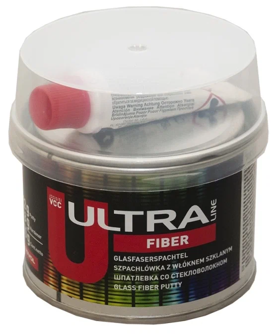 Шпатлевка со стекловолокном ULTRA Fiber 0,2кг