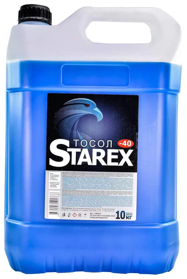 Тосол STAREX-40 10л