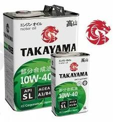Масло TAKAYAMA Safetec 10W40 4л. (акция 4+1)