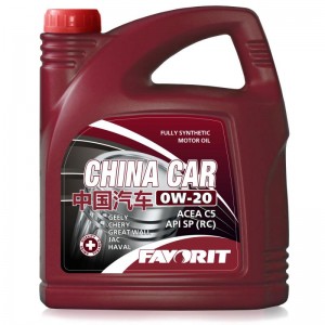 Масло моторное China Car 0W20 синт. 4л
