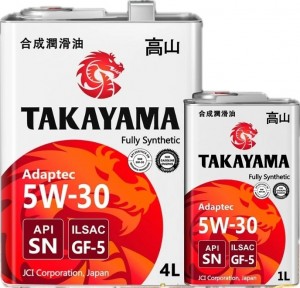 Масло TAKAYAMA Safetec 5W30 4л. п/с (акция 4+1)