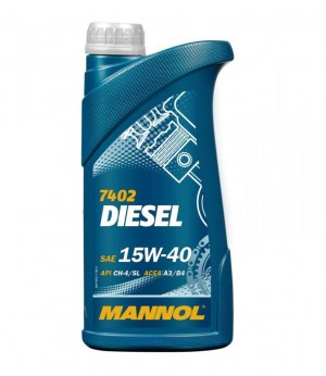 Масло MANNOL Diesel 15W40 мин 1л