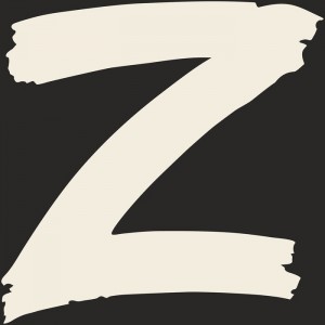 Наклейка "Z" 25см