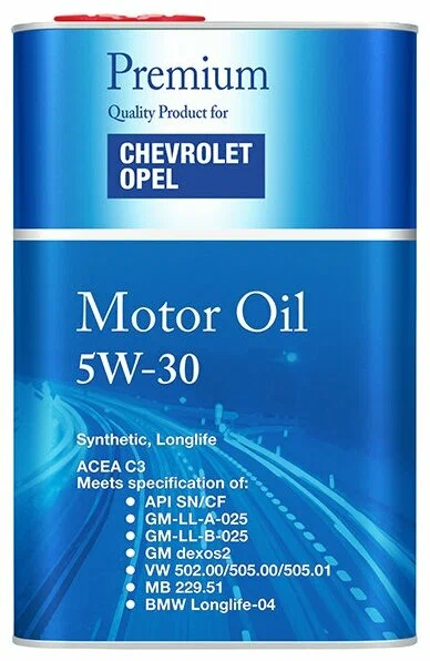 Масло моторное Fanfaro GM 5W30 1л